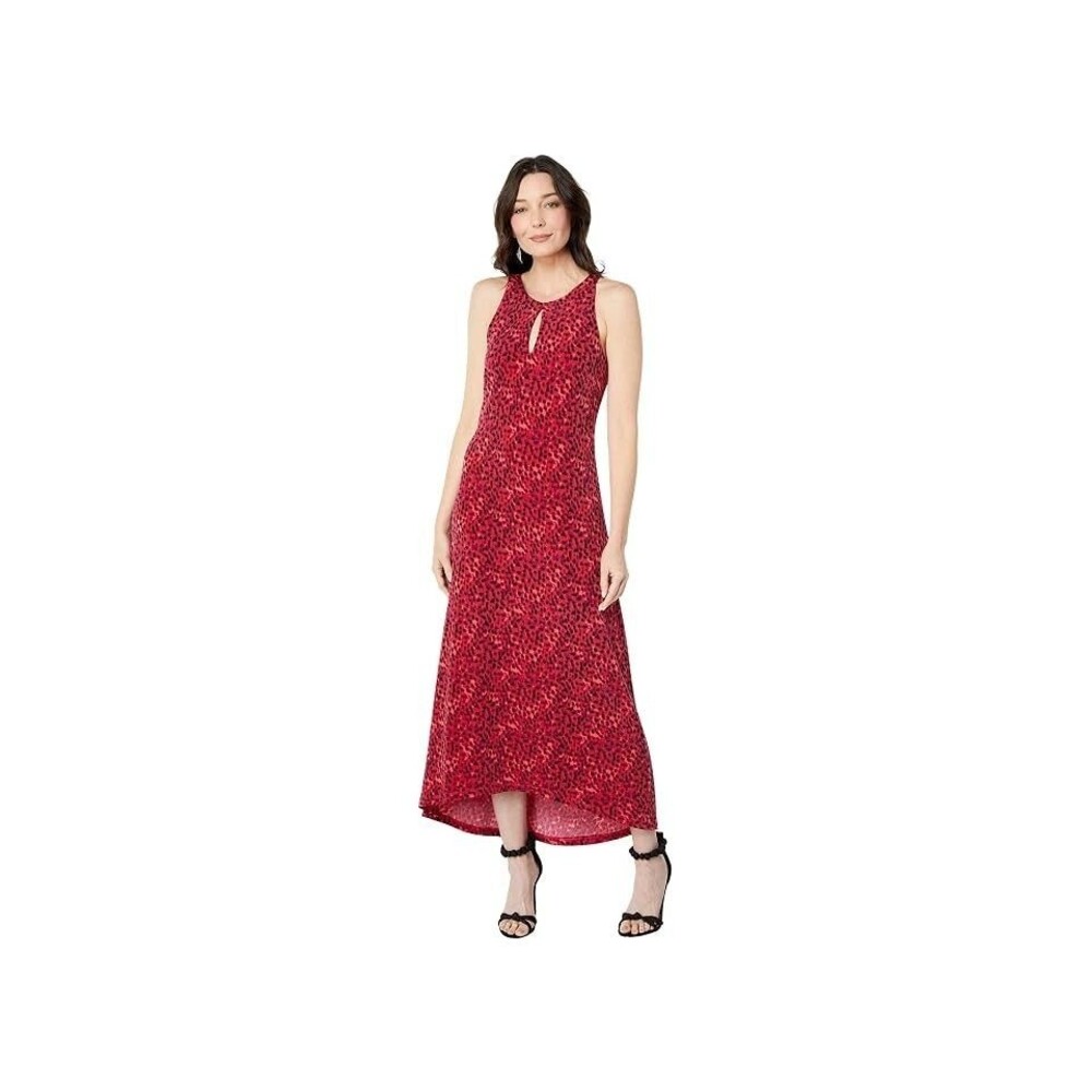 Tommy Bahama Jasmina Lagoon Leopard Carmela Maxi Dress NWT L SW621478